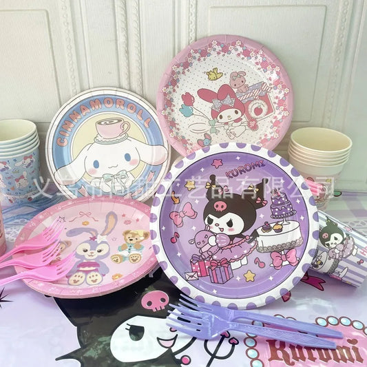 Sanrio Melody & Kuromi Birthday Party Decoration Set