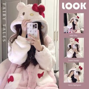 2024 Hello Kitty Women’s Autumn & Winter Pajamas