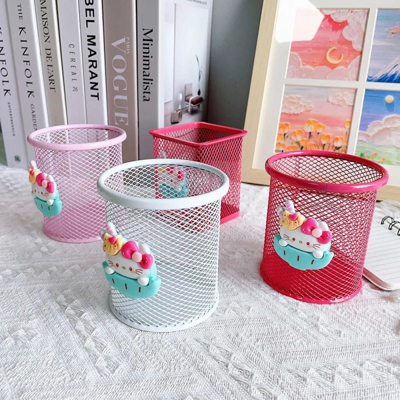 Sanrio Cute Hello Kitty Mickey Fashion Pen Holder - Image 4