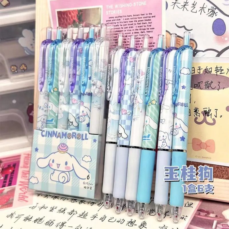Sanrio Hello Kitty & Kuromi Gel Pen Set