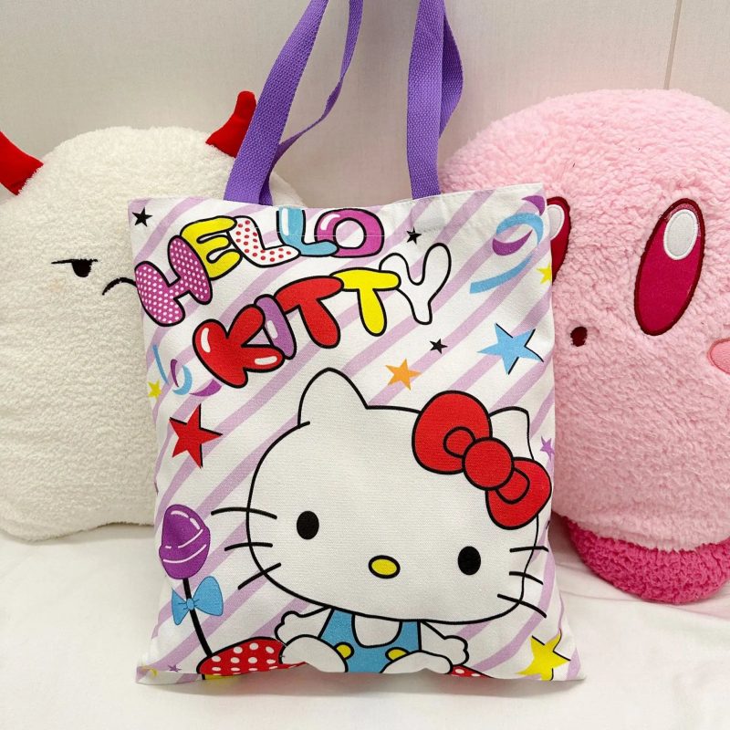 Anime Sanrio Hello Kitty Canvas Tote Bag - Image 10