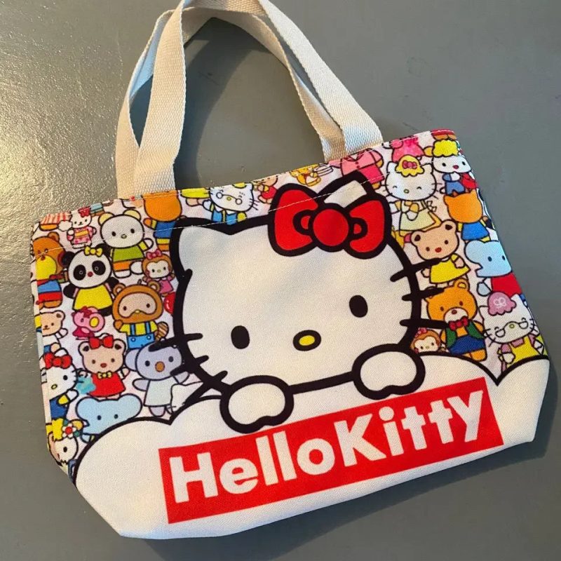 Hello Kitty Canvas Shoulder Bag - Image 6