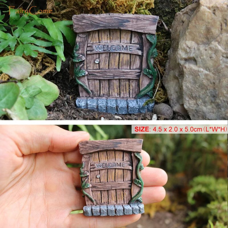 Miniature Fairy Garden Metal Table & Chairs Set - Image 16
