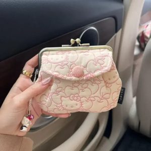 Sanrio Hello Kitty Gold Mouth 2-in-1 Wallet