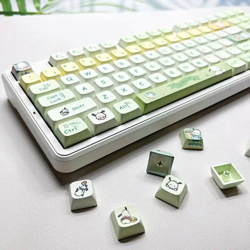 Sanrio Anime Kawaii Pochacco Keycap Set - Image 6