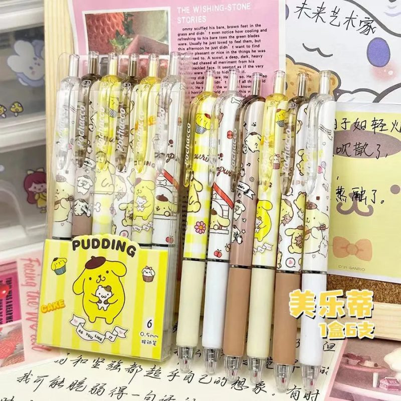 Sanrio Hello Kitty & Kuromi Gel Pen Set - Image 6