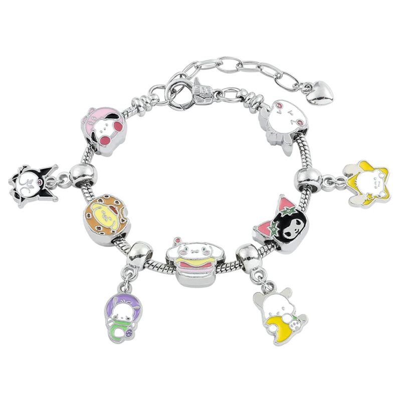 Hello Kitty Gold Plated Bracelets with Charms - Image 28
