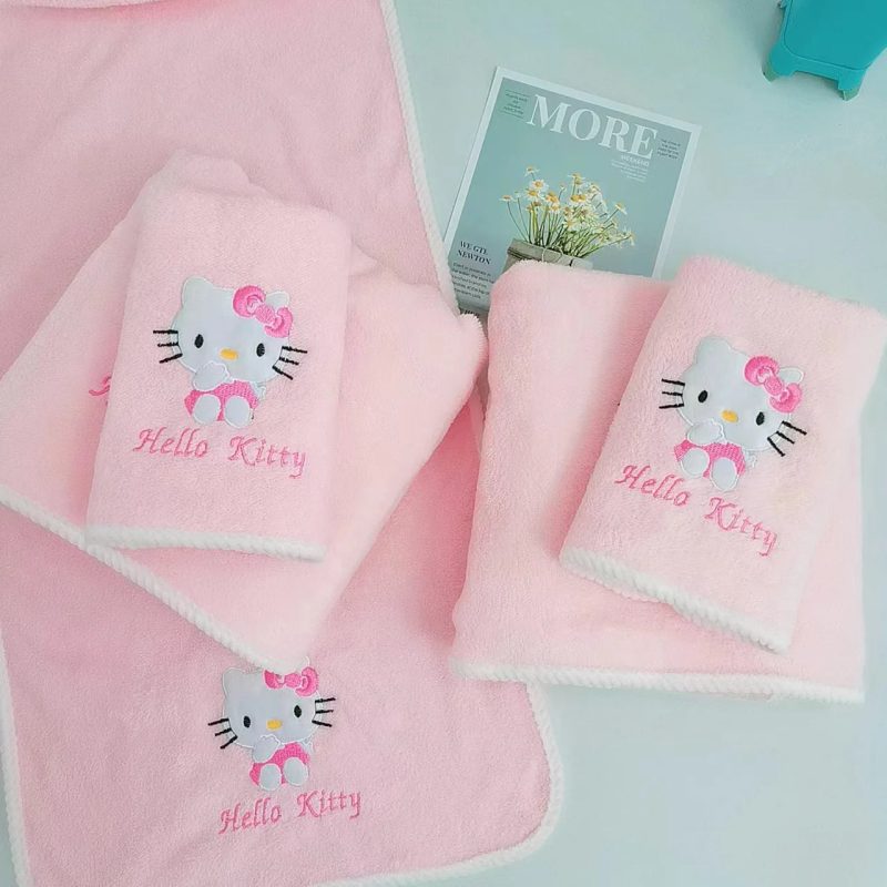 Sanrio Hello Kitty Anime Body Bath Towel - Image 2