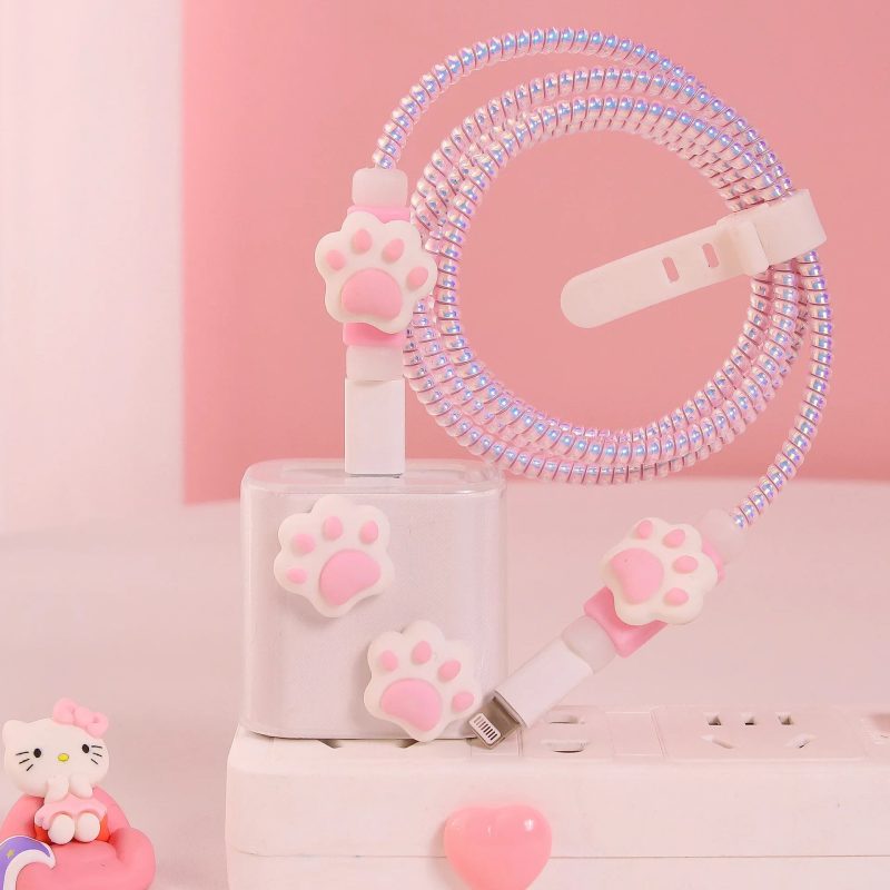 Sanrio Anime Anti-Breaking Apple Data Cable & Protective Case - Image 9