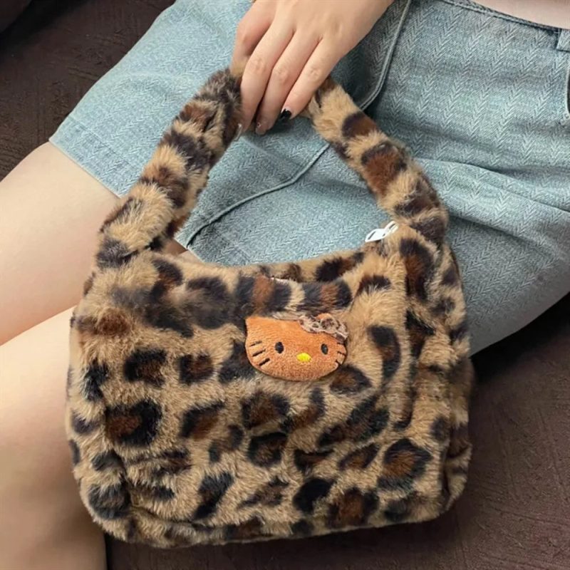 Sanrio Kawaii Hello Kitty Plush Handbag - Image 9