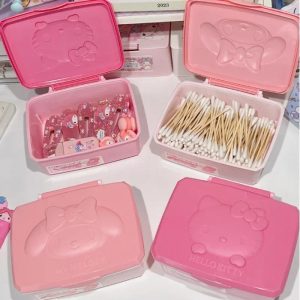 Hello Kitty & Melody Storage Box