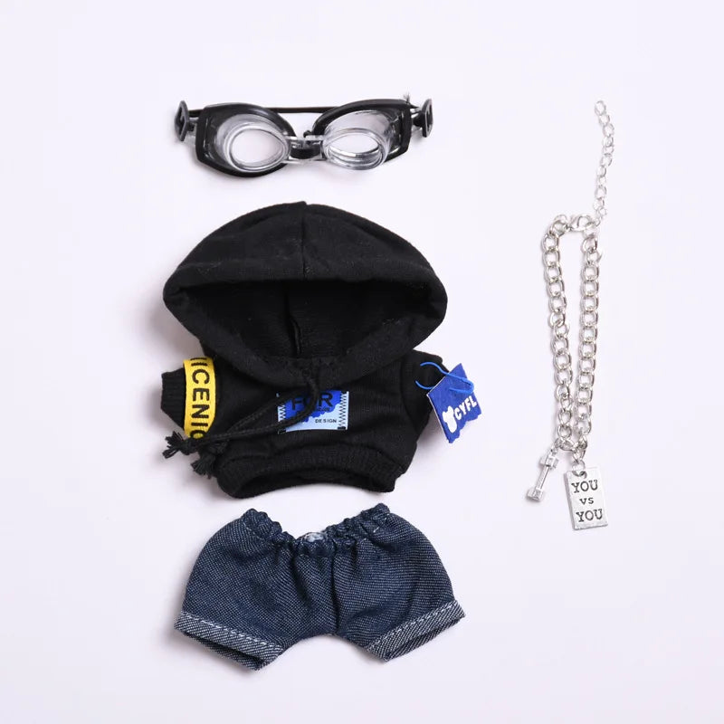 17cm Labubu Plush Doll Outfit - Image 7