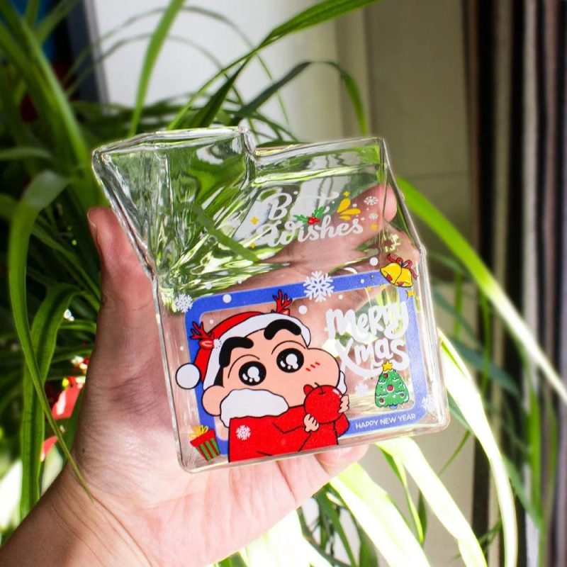 Cartoon Crayon Shin-Chan Crocodile Glass - Image 6