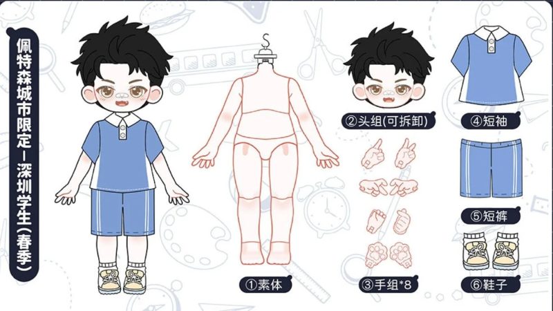 Original Teennar Peetsoon Male Classmate Series Blind Box - Image 24