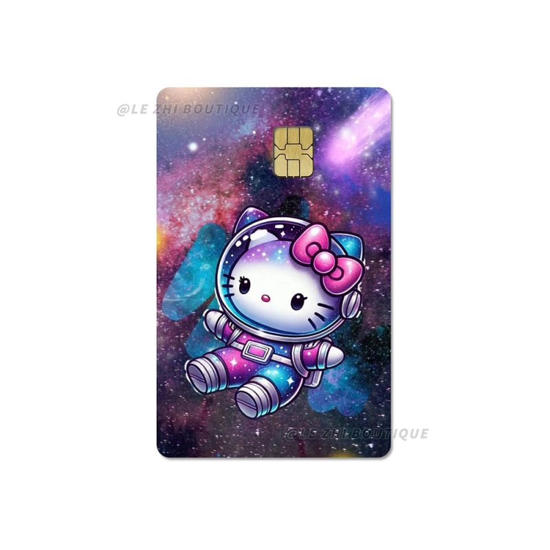 Sweet Cool Sanrio Black Skin Hello Kitty Credit Card Stickers - Image 20