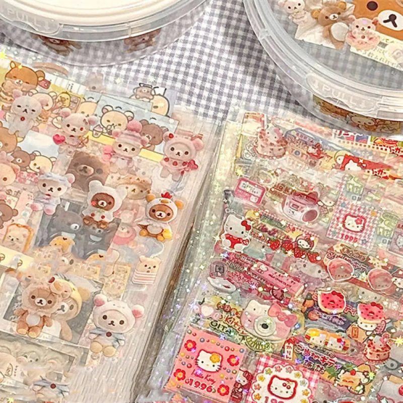 5pcs Hello Kitty & Rilakkuma Die - Image 3