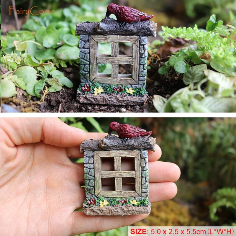 Miniature Fairy Garden Metal Table & Chairs Set - Image 55