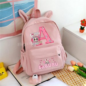 Labubu Melody Girl Kids School Bag