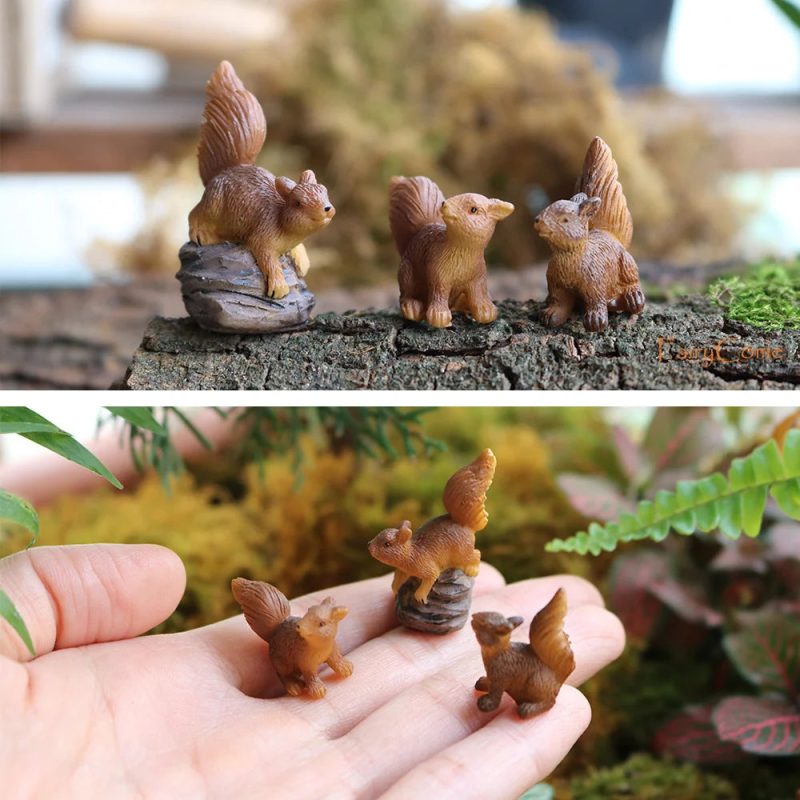 Miniature Fairy Garden Metal Table & Chairs Set - Image 42