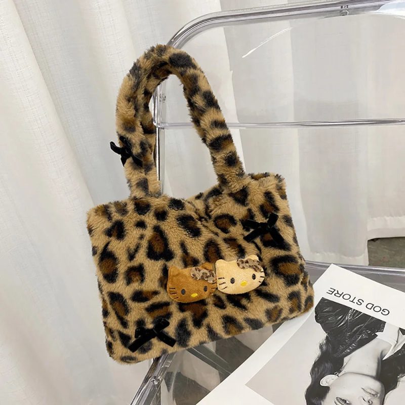 Sanrio Kawaii Hello Kitty Plush Handbag - Image 7