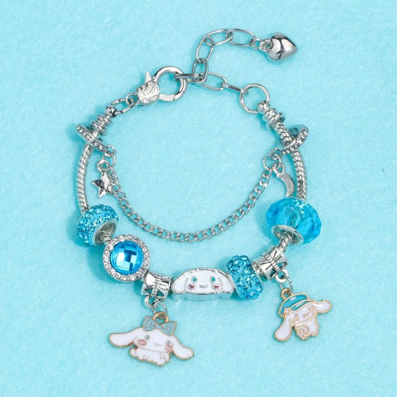 Cartoon Character Kuromi & Melody Adjustable Bracelet - Image 8