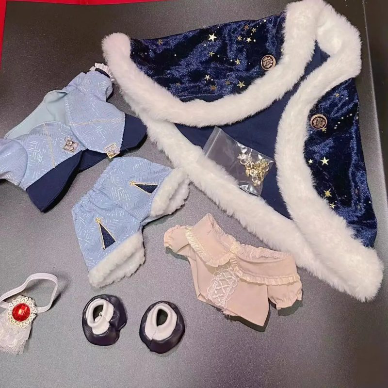 Action Baby Clothes Star Crown Suit for 20cm Cotton Doll - Image 5