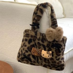 Sanrio Kawaii Hello Kitty Plush Handbag