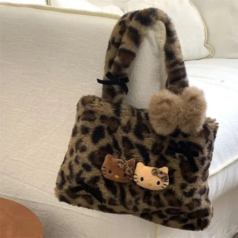 Sanrio Kawaii Hello Kitty Plush Handbag