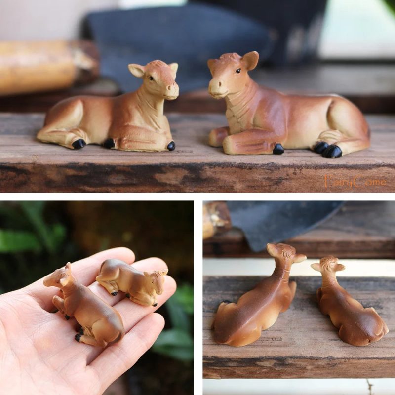 Miniature Fairy Garden Metal Table & Chairs Set - Image 24