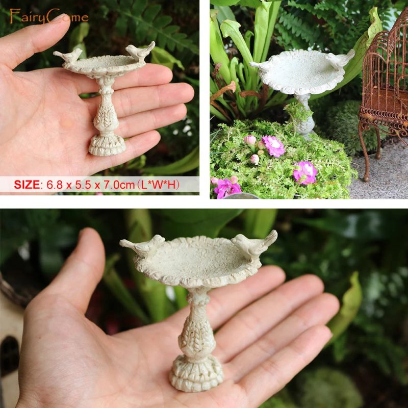 Miniature Fairy Garden Metal Table & Chairs Set - Image 52