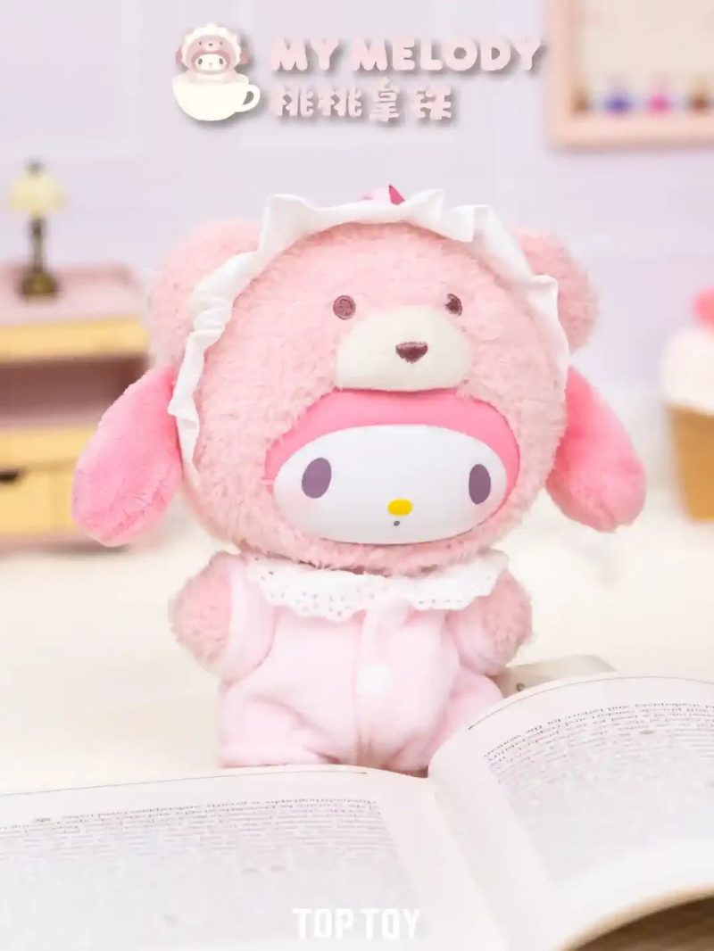 Authentic Toptoy Sanrio Velvet Plush Latte Baby Series Blind Box - Image 12